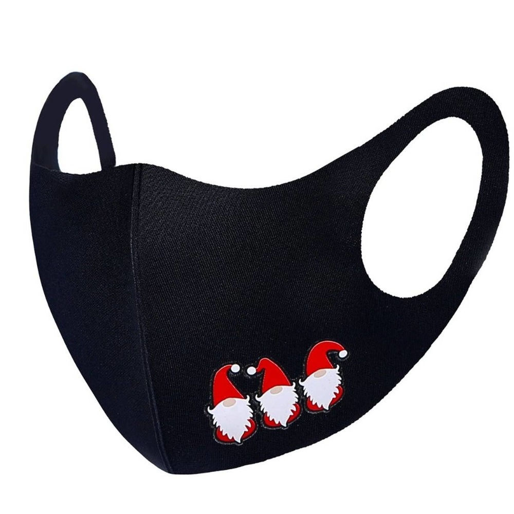 3 Santa Gnomes‎ Reusable Face Mask- NIP